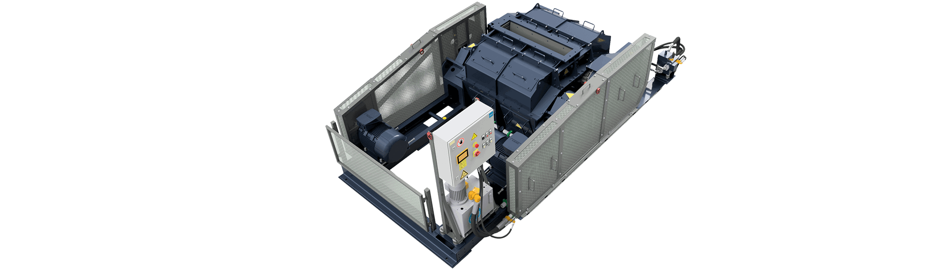 Die HAZEMAG Walzenmühle HRM ist ideal für die Verarbeitung von klebrigem Material mit hohem Feuchtigkeitsgehalt. Ihre glatten Walzen und die flexible Einstellbarkeit ermöglichen eine effiziente und gleichmäßige Zerkleinerung.