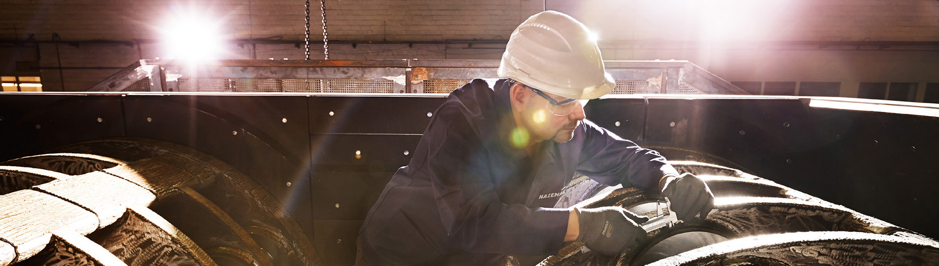 HAZEMAG Rotor nach der Reparatur – überholte Brecherkomponente mit präziser Wuchtung und OEM-Ersatzteilen für maximale Anlagenleistung