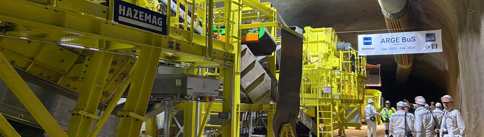 HAZEMAG delivers an underground crusher and screening plant. Learn how modern mineral processing and plant engineering ensure reliable operation under extreme conditions.