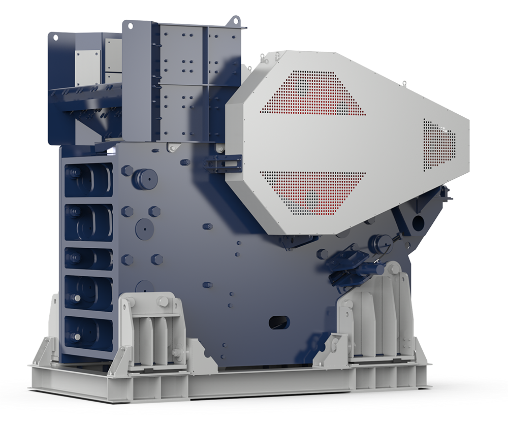 Heavy-duty movable jaw assembly with forged eccentric shaft in Jaw Crusher HJC
